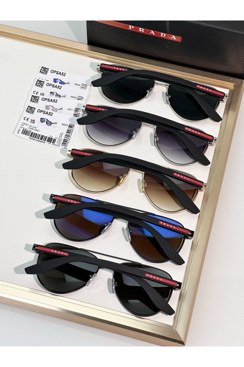 Prada Солнцезащитные очки Linea Rossa