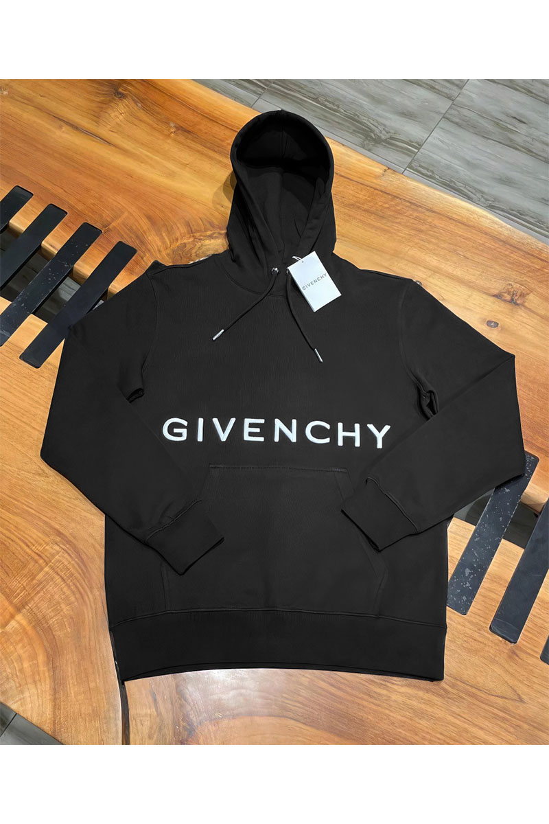 Givenchy Мужское худи logo-embroidered - Black 