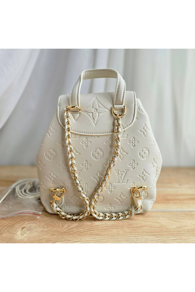 Lоuis Vuittоn Кожаный рюкзак Monogram Empreinte 22x22 - Beige