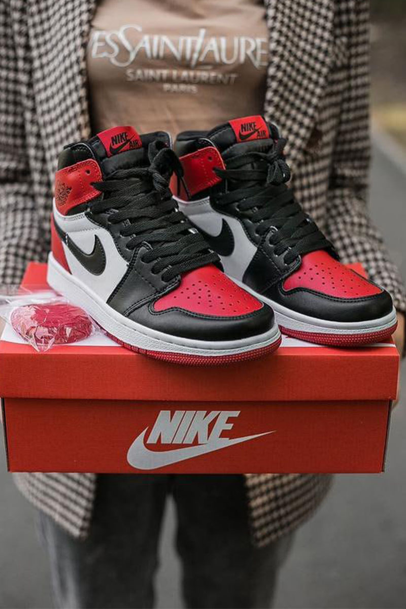 Nike Кроссовки AJ1 Retro High OG "Bred Toe"
