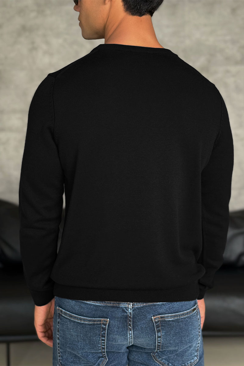 Loro Piana Мужской чёрный джемпер 