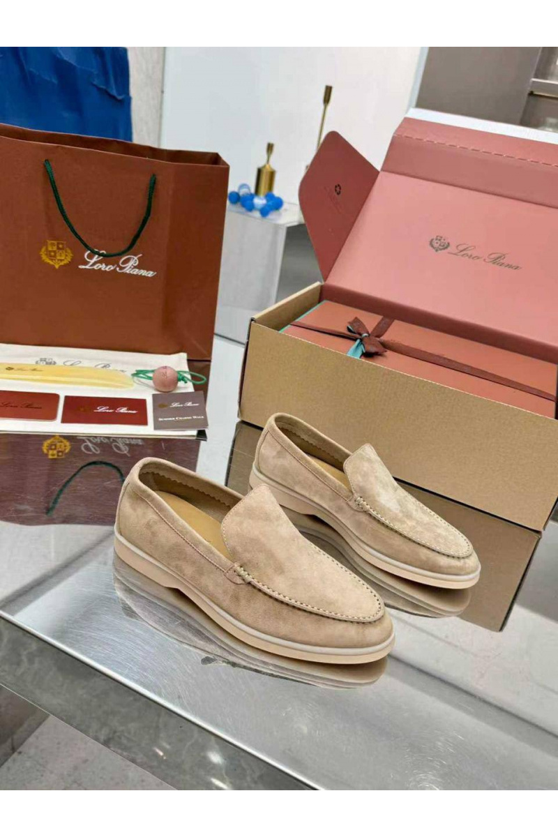 Loro Piana Женские заишевые лоферы Summer Walk premium