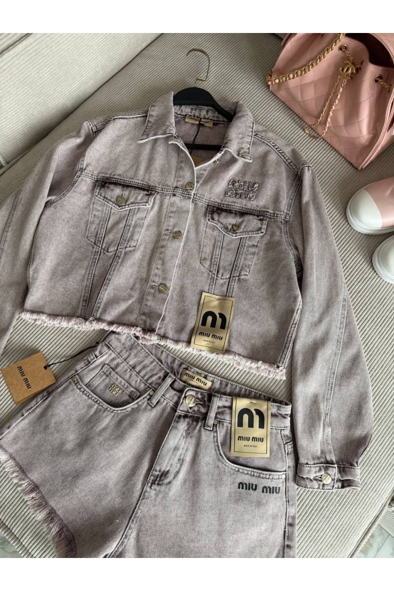MIU MIU Женские джинсовые шорты premium