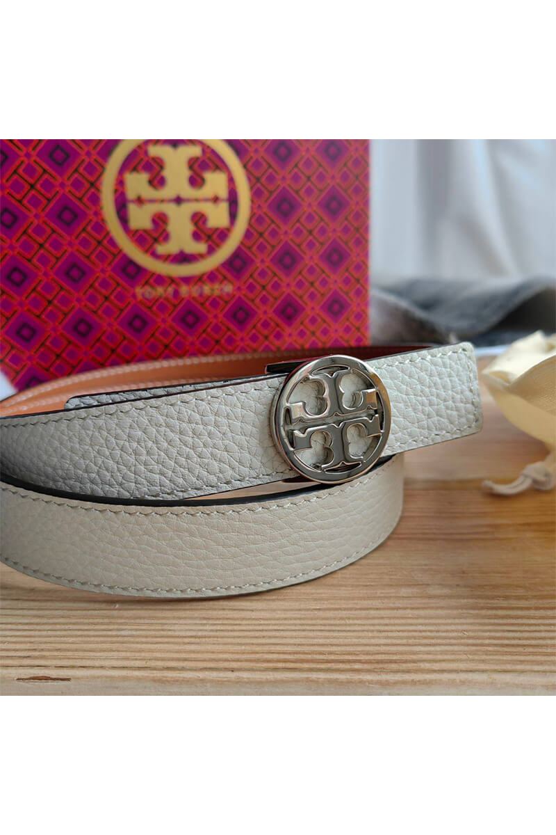 Designer Clothing Двусторонний кожаный ремень Tory Burch - длина 80 / 85 см (3 расцветки)