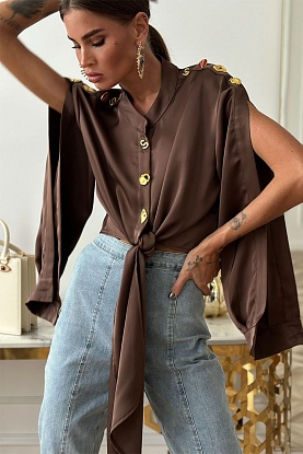 Женские синие джинсы 