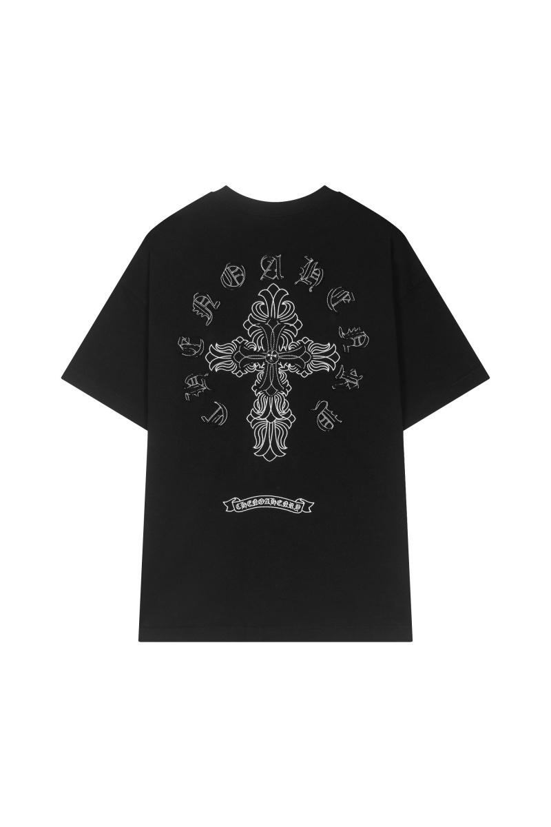Designer Clothing Чёрная оверсайз футболка Gothic logo