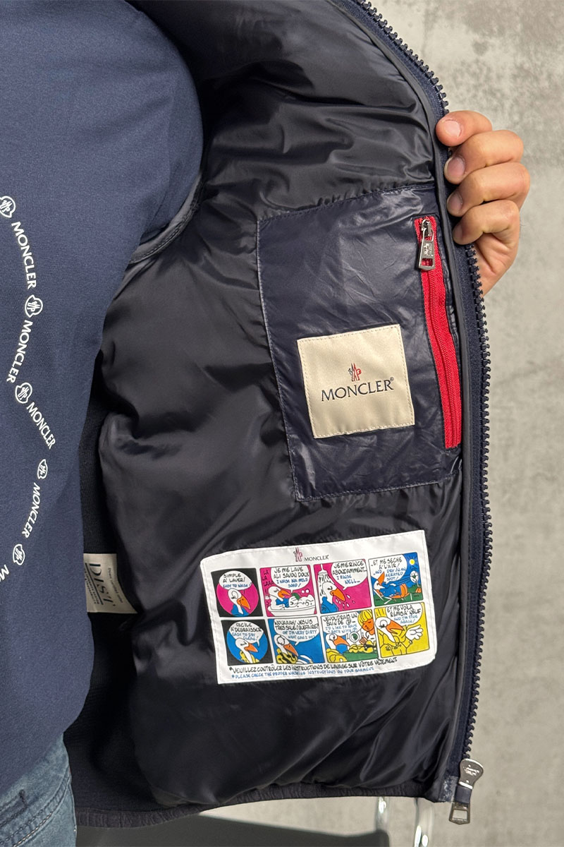 Moncler Куртка с вязаными рукавами 