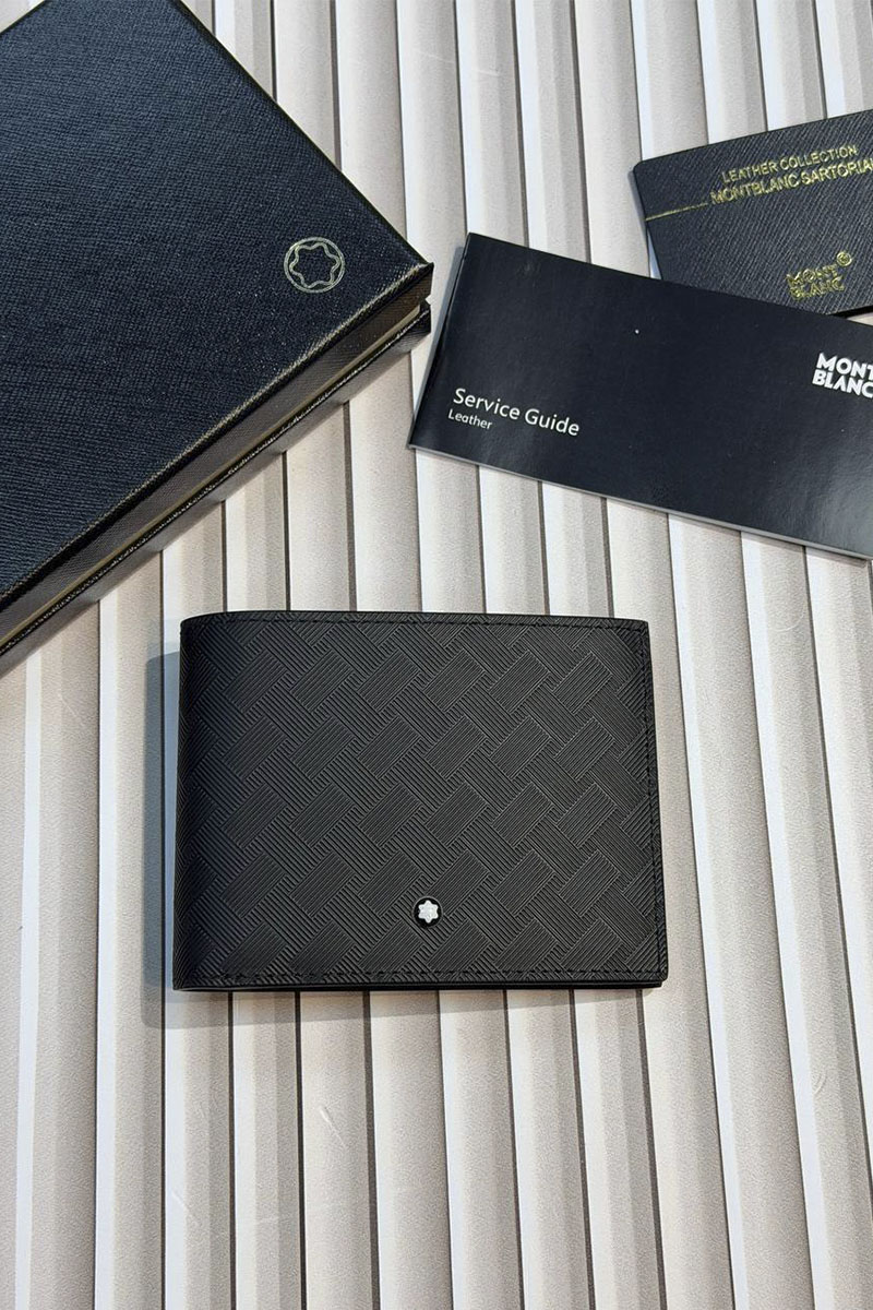 Montblanc Кожаный кошелёк Meistertuck Sartorial premium 11.5x9 см