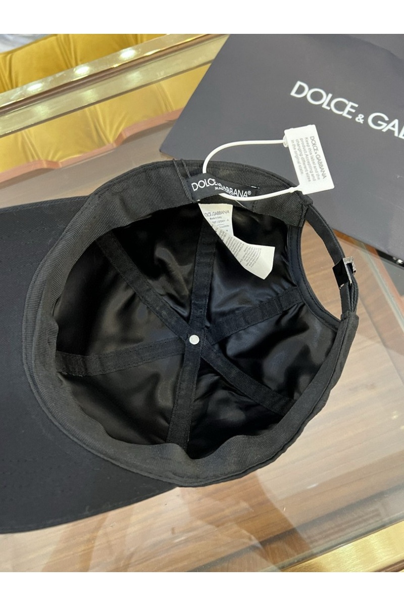 Dоlсе & Gаbbаnа Бейсболка чёрного цвета logo-embroidered