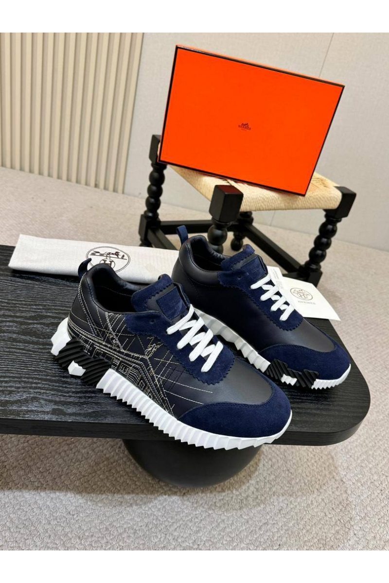 Hermes Мужские кроссовки Bouncing - Navy