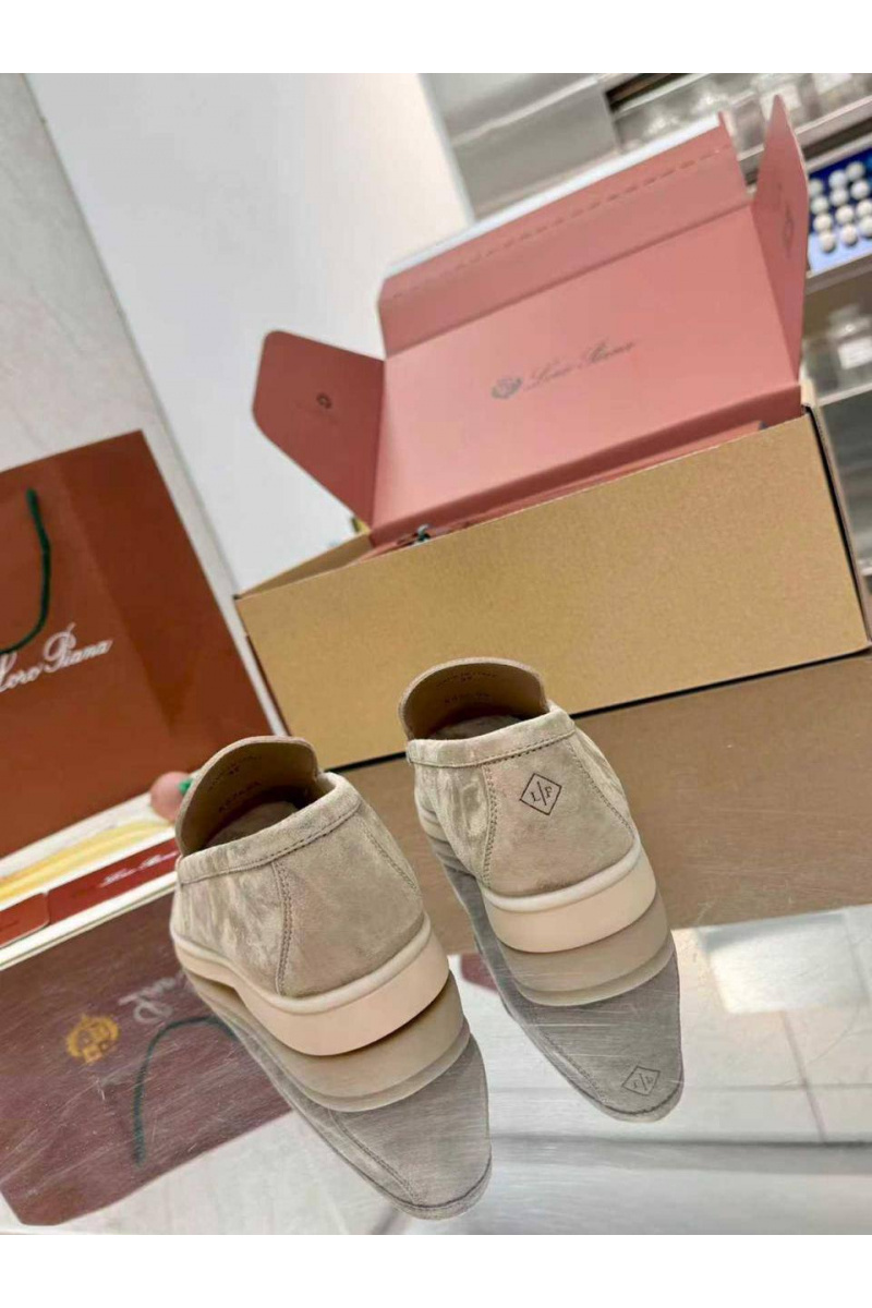 Loro Piana Женские заишевые лоферы Summer Walk premium