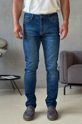 Мужские синие джинсы Austin Slim Tapered