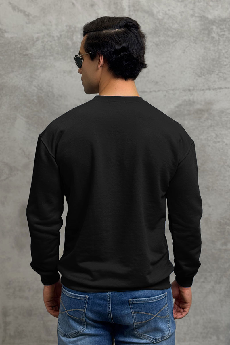 Calvin Klein Свитшот чёрного цвета embroidered-logo