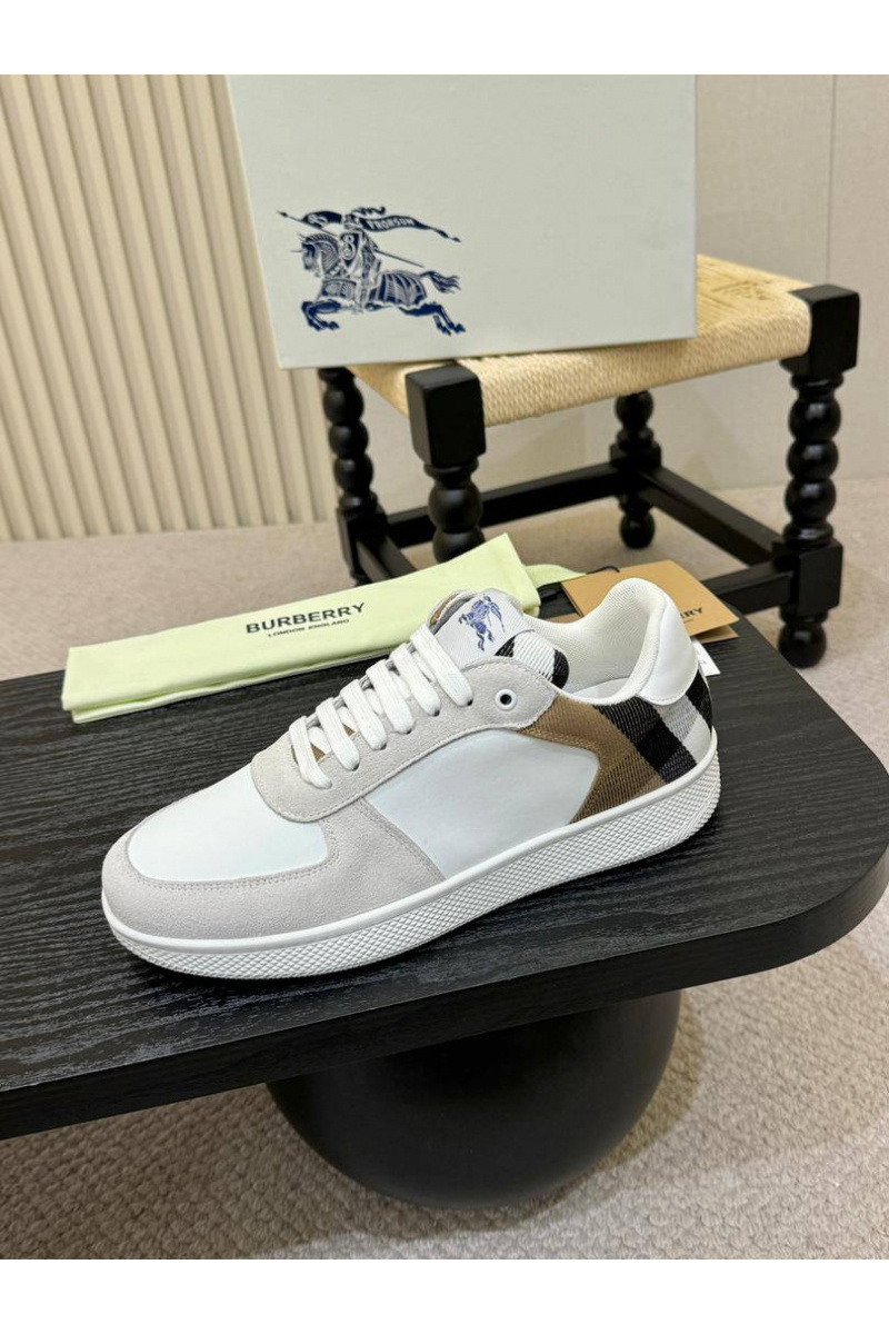 Burberry Мужские кроссовки Terrace - White