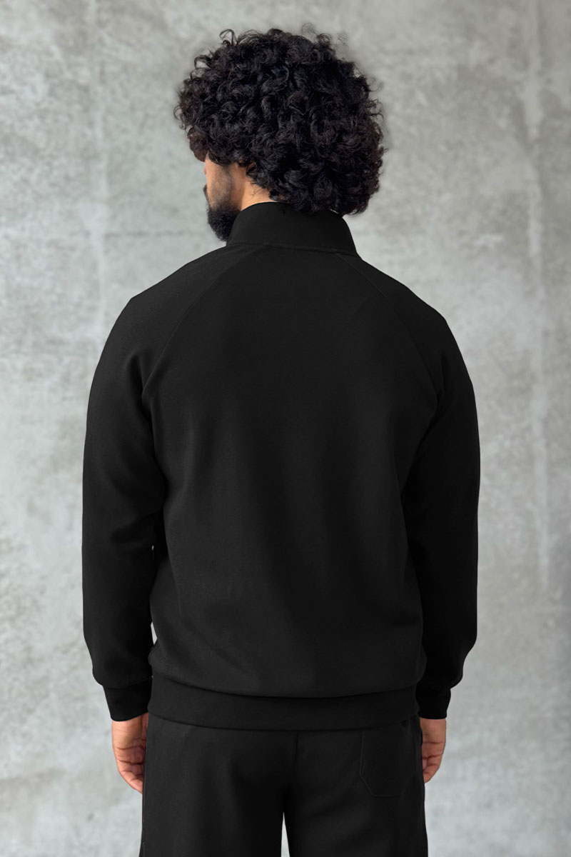 Loro Piana Кофта на молнии чёрного цвета