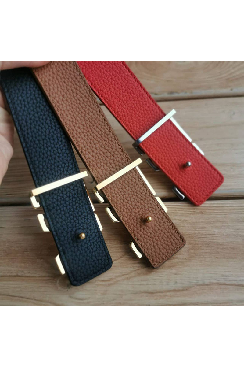 Lоuis Vuittоn Кожаный ремень Monogram, длина 80 / 85 см (3 расцветки)