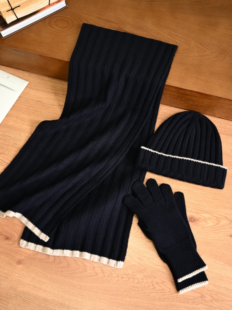 Brunеllо Сuсinеlli Кашемировый шарф Premium - Navy