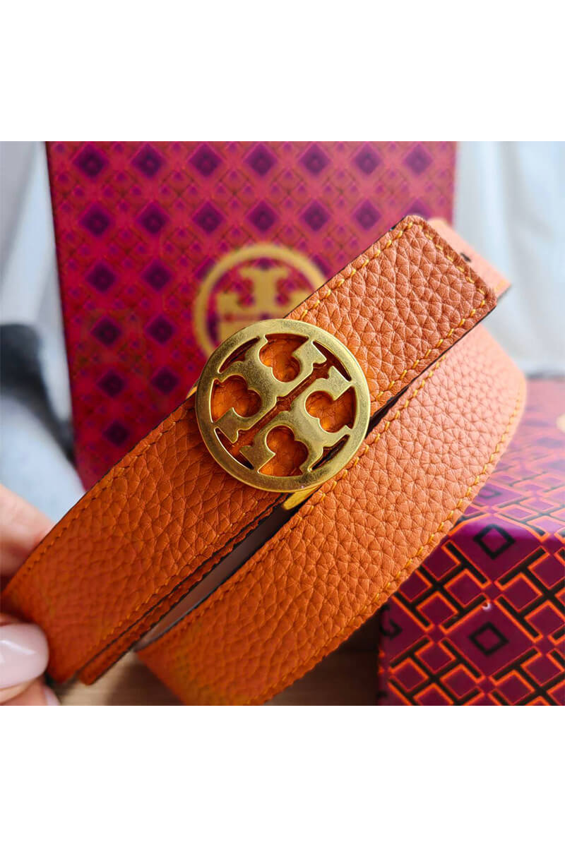 Designer Clothing Двусторонний кожаный ремень Tory Burch - длина 80 / 85 см (3 расцветки)