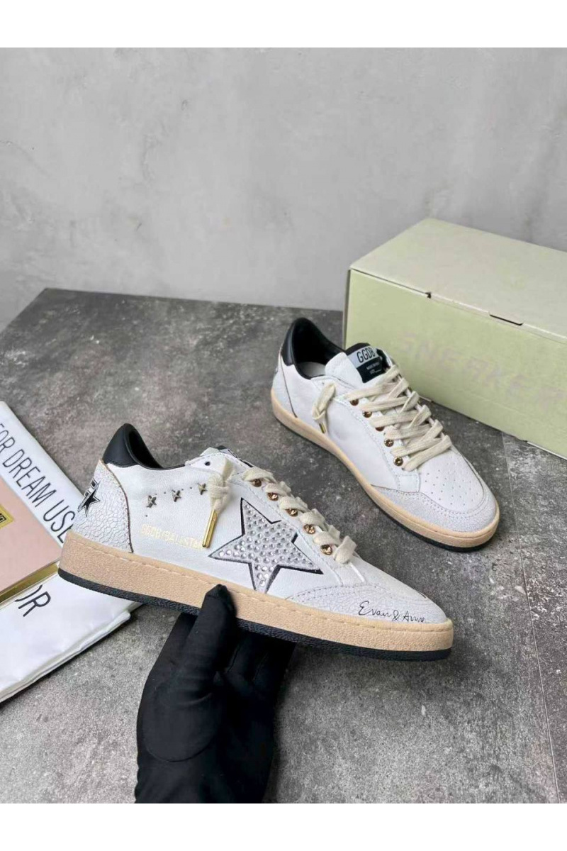 Designer Clothing Женские кожаные кроссовки Golden Goose Ball Star premium