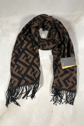 Мужской шарф FF Monogram 185x35 см