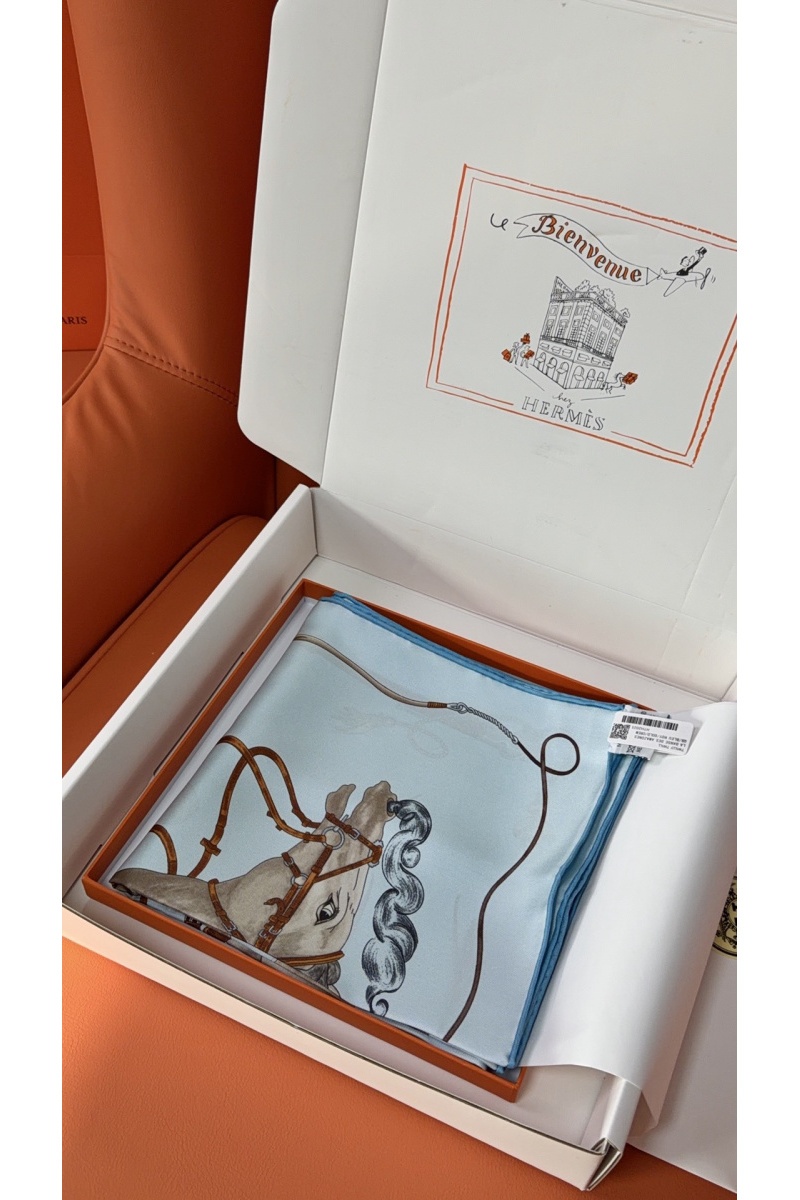 Hermes Платок Grand Galop premium 88x88 см