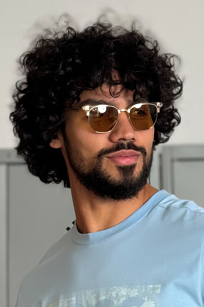 Ray-Ban Солнцезащитные очки New Clubmaster - Yellow
