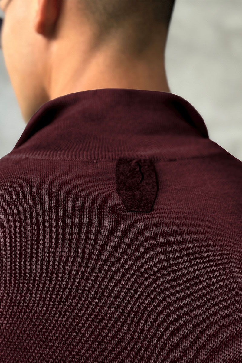 Billionaire Мужская кофта zip-up - Burgundy