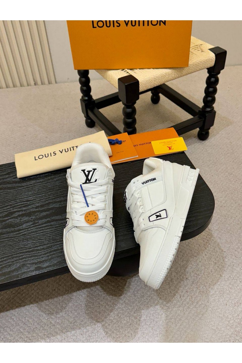 Lоuis Vuittоn Мужские кроссовки Trainer - White