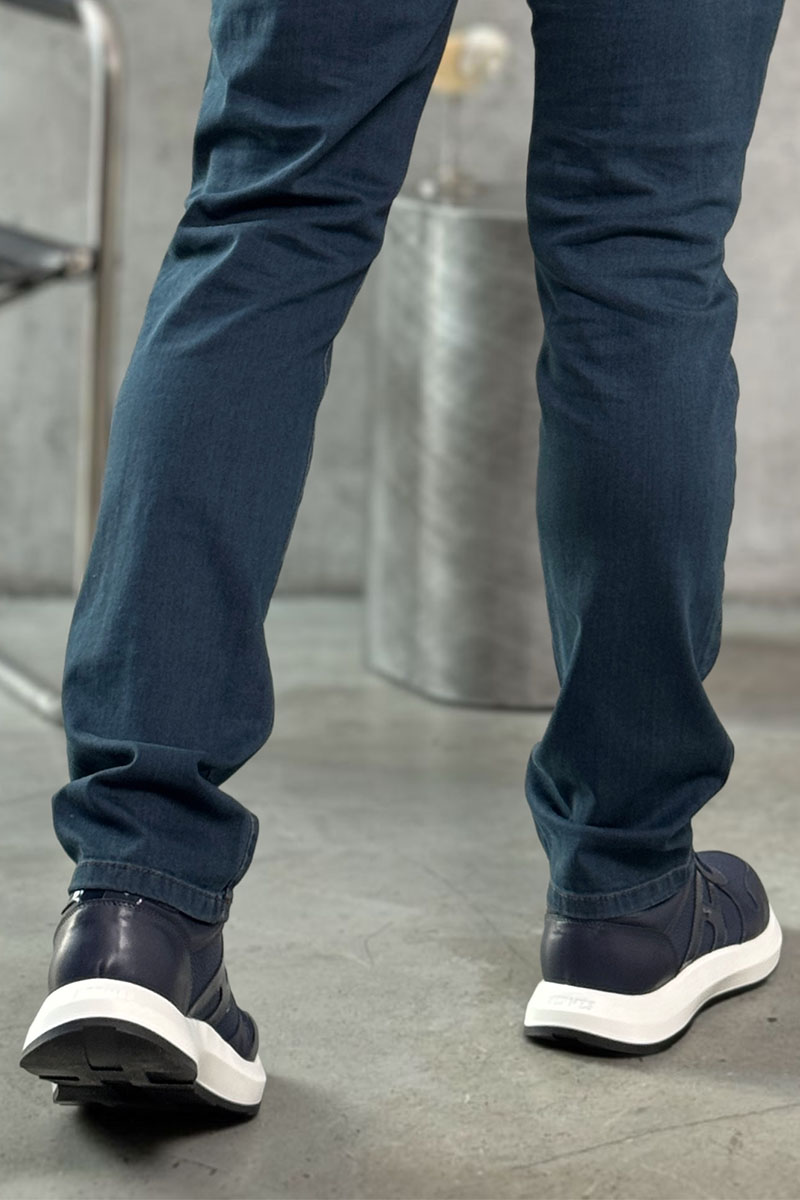 Hermes Мужские кожаные кроссовки 