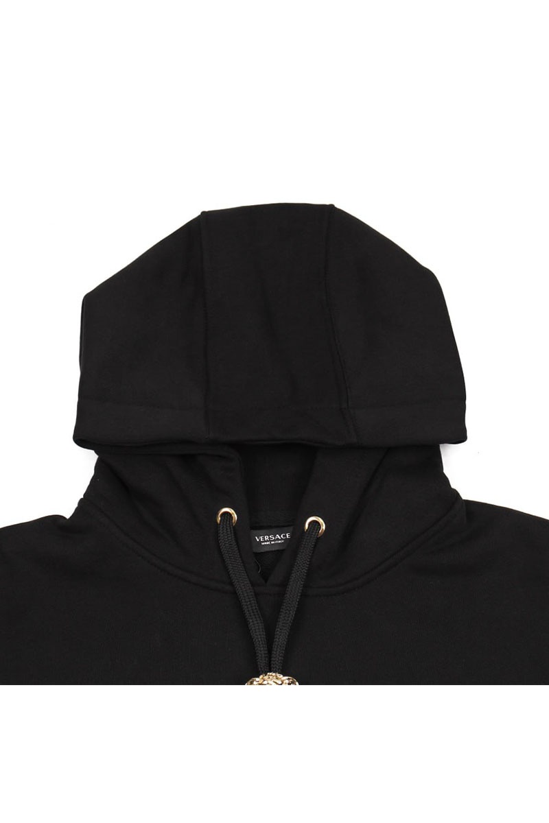 Versace Мужское чёрное худи Medusa 