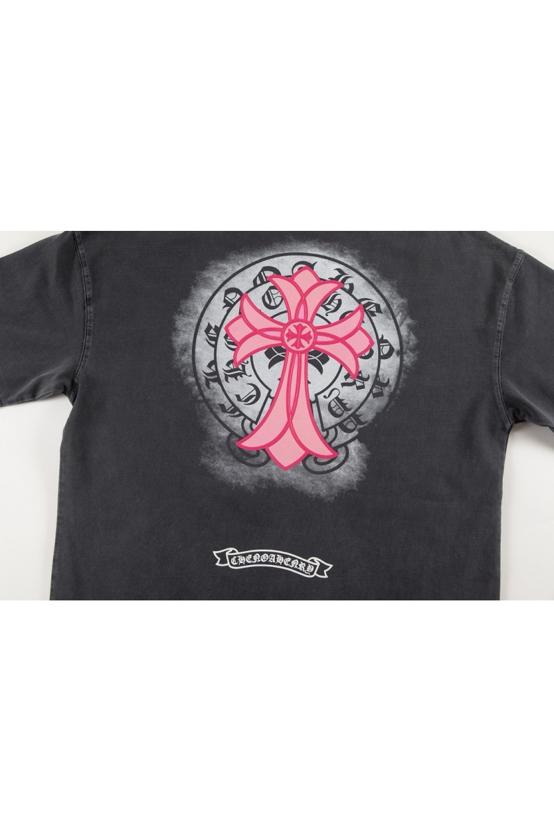 Designer Clothing Серая оверсайз футболка Gothic logo 