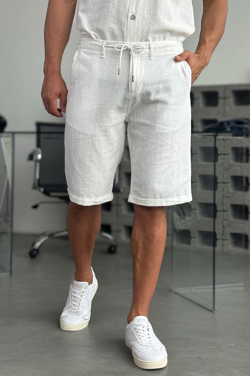 Loro Piana Мужской костюм Loro Piana белого цвета