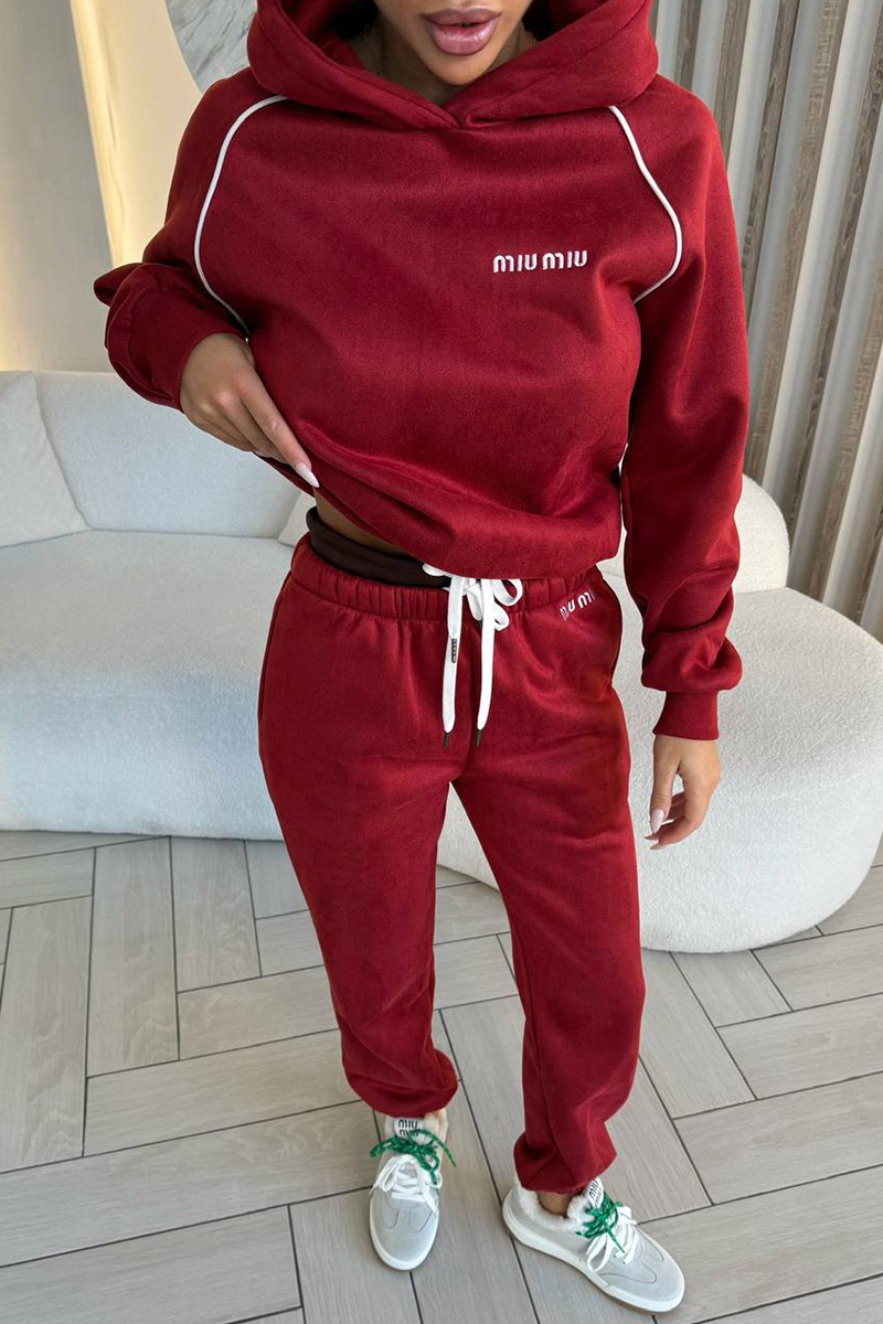 MIU MIU Женский красный комплект тройка 