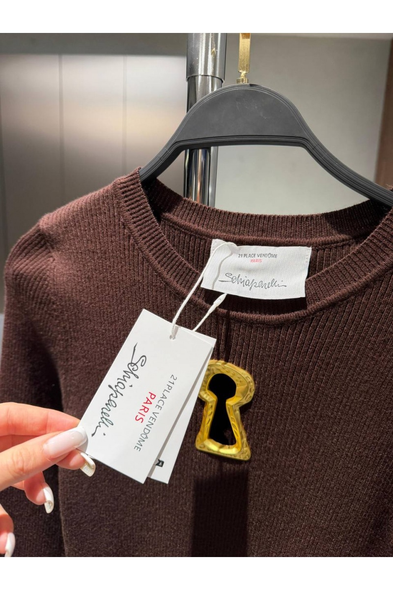 Schiaparelli Женский лонгслив  premium - Brown