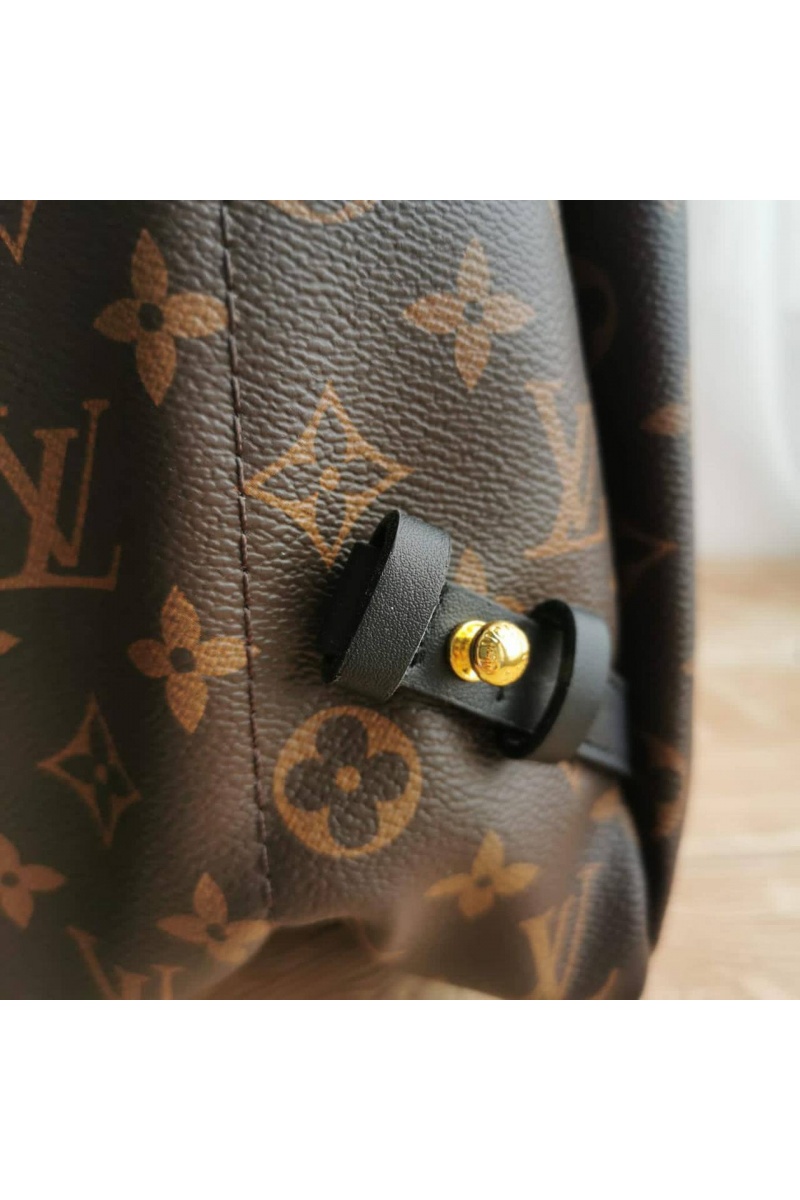Lоuis Vuittоn Женский кожаный рюкзак Palm Springs MM 35x27 см