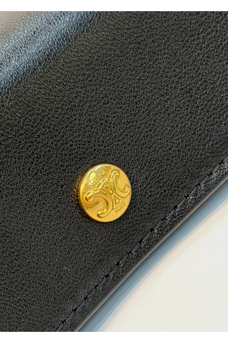 Celine Кожаная сумка Trio Flap premium 22.5x13x3.5 см