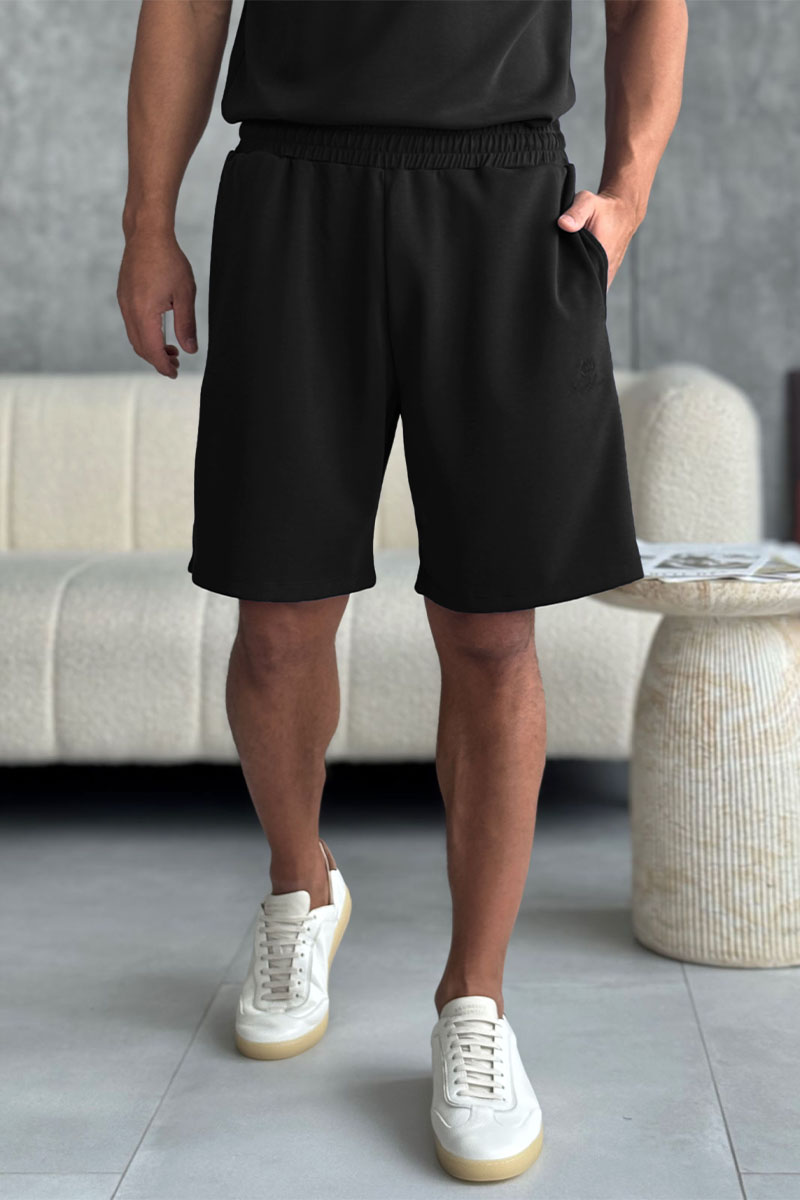 Loro Piana Мужские чёрные шорты 