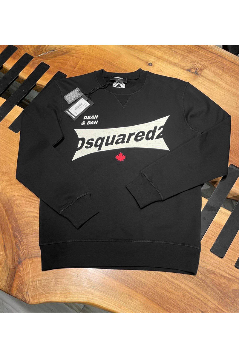Dsquared2 Мужской чёрный свитшот cool fit
