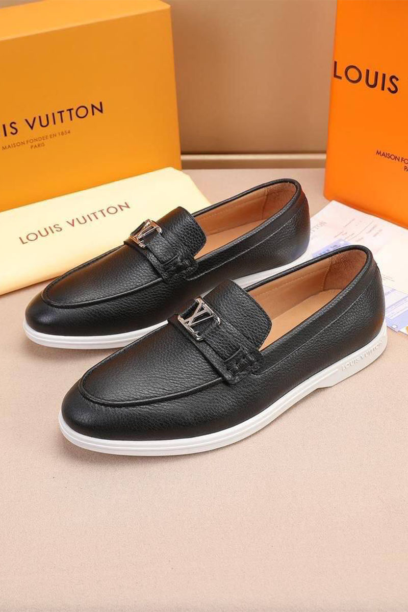Lоuis Vuittоn Мужские кожаные лоферы Estate