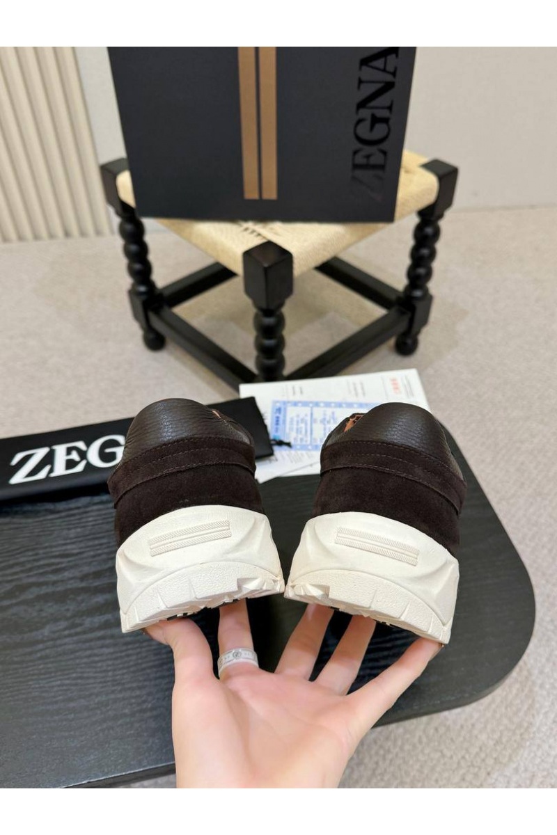 Zegna Мужские кроссовки 