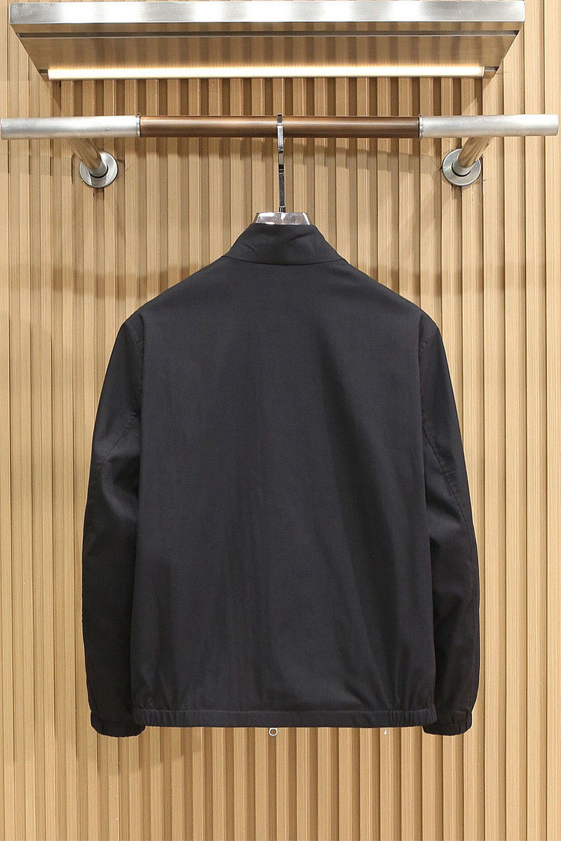 Loro Piana Мужская чёрная ветровка
