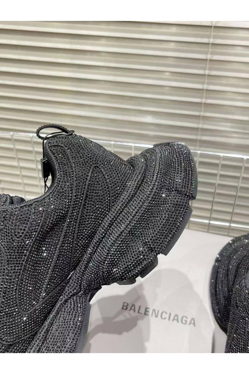 Balenciaga Женские кроссовки 3XL Rhinestones premium