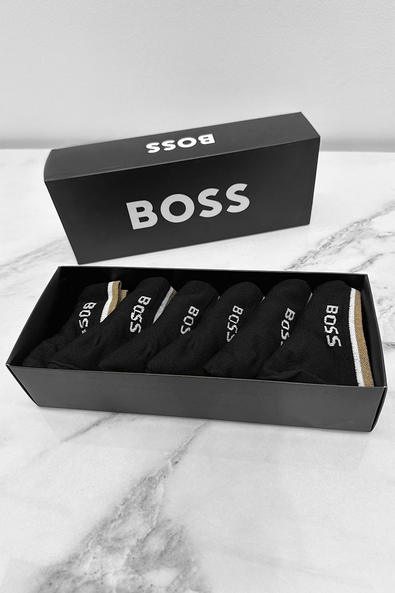 Hugо Воss Комплект чёрных носков 