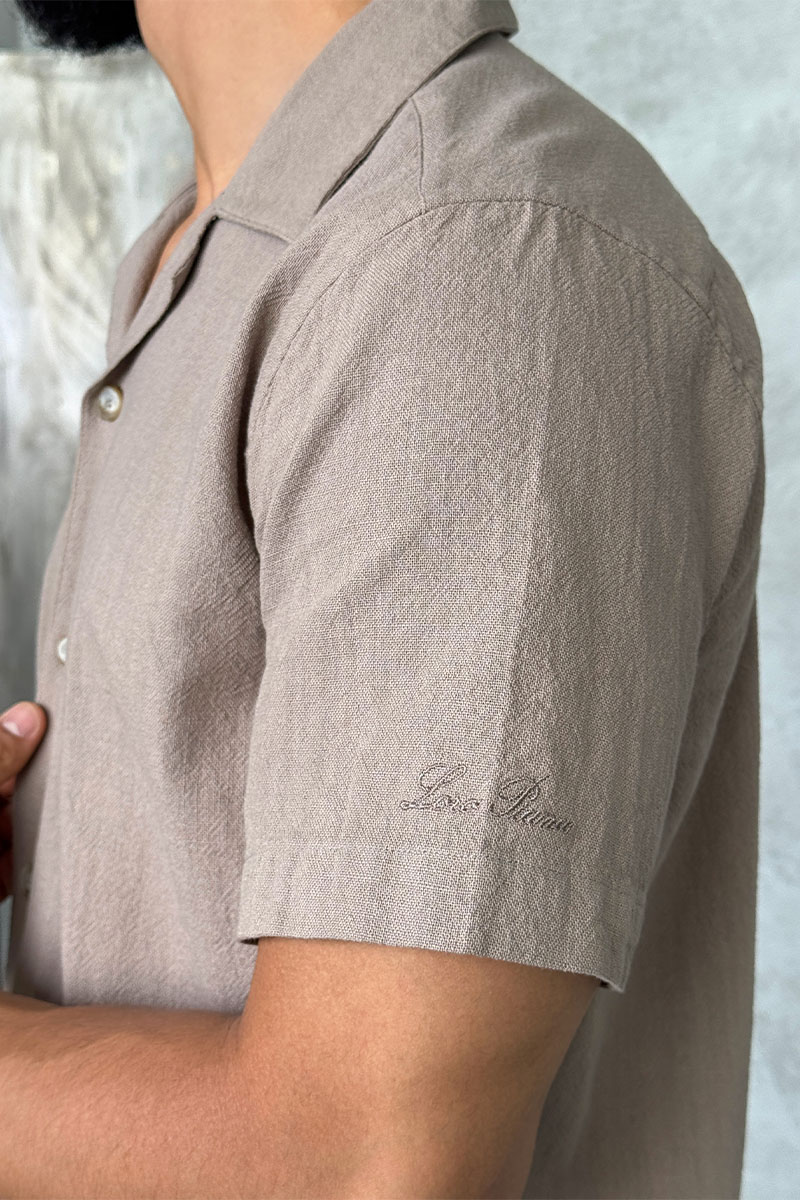 Loro Piana Мужской костюм бежевого цвета