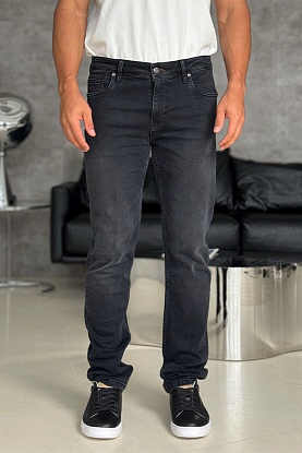 Мужские джинсы чёрного цвета 