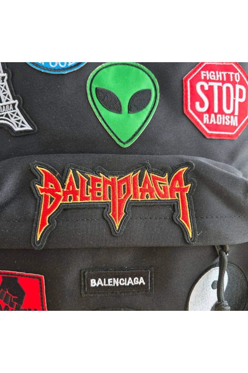 Balenciaga Текстильный рюкзак Explorer Animation 42x32 см