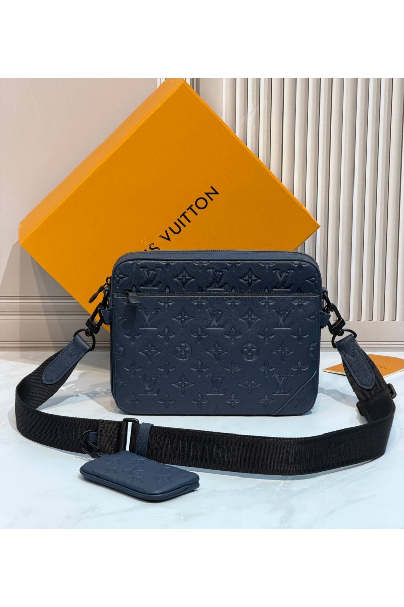 Lоuis Vuittоn Кожаная сумка Trio premium 25x18.5x7 см