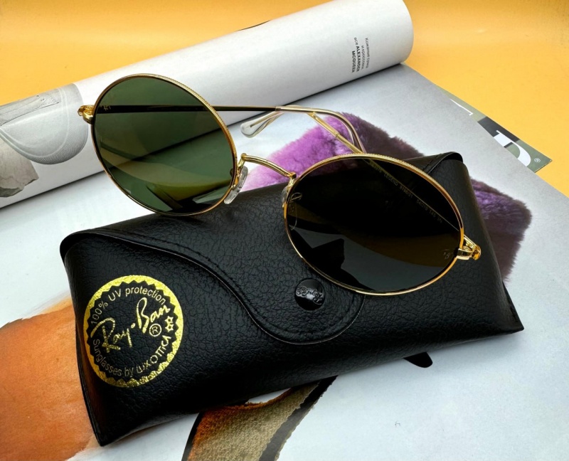 Ray-Ban Солнцезащитные очки Ray-Ban Oval Metal - Green