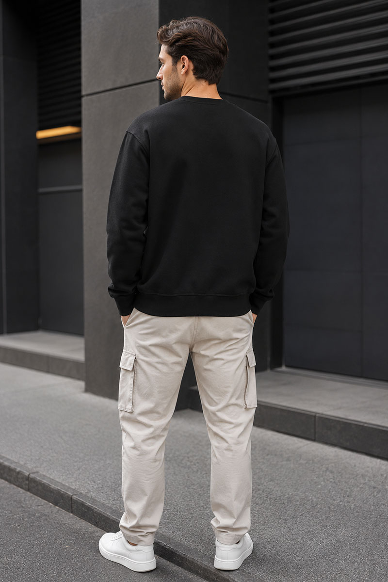 Dsquared2 Мужской чёрный свитшот cool fit