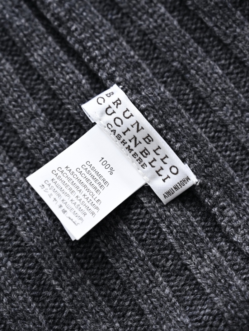 Brunеllо Сuсinеlli Кашемировая шапка Premium - Dark Grey